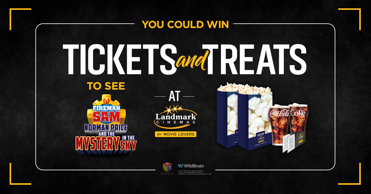 Win Tickets and Treats to See Fireman Sam at Landmark Cinemas